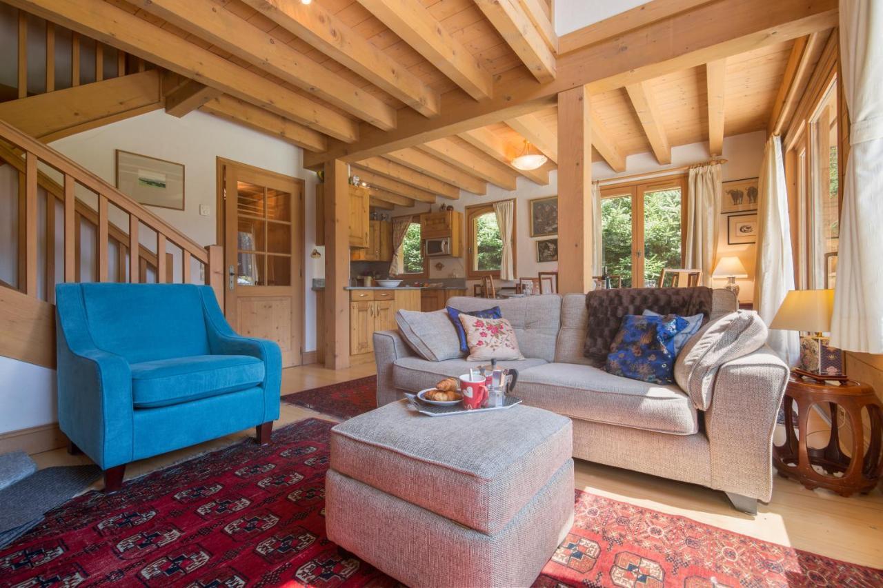 Chalets D'En Haut - Zaria - Happy Rentals Argentière Exteriér fotografie
