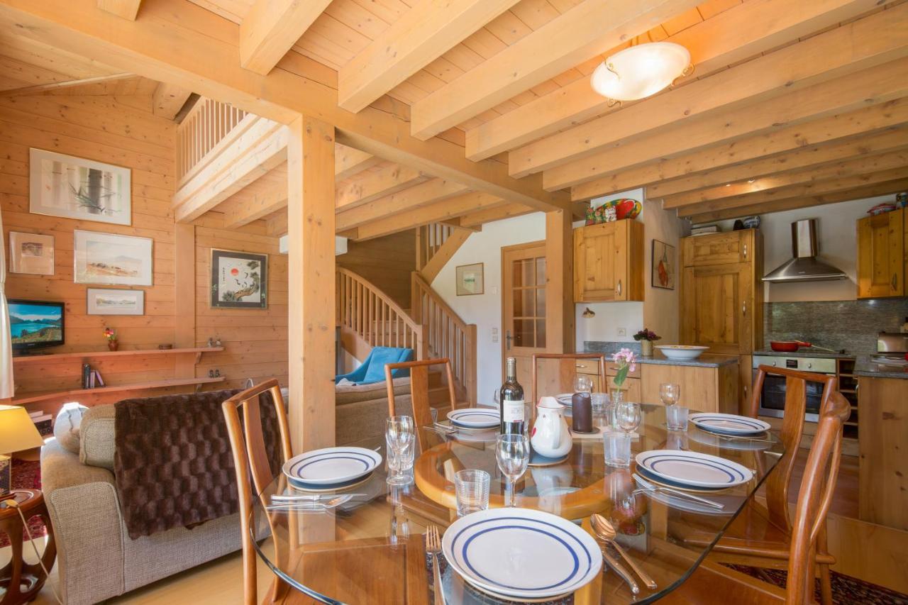 Chalets D'En Haut - Zaria - Happy Rentals Argentière Exteriér fotografie